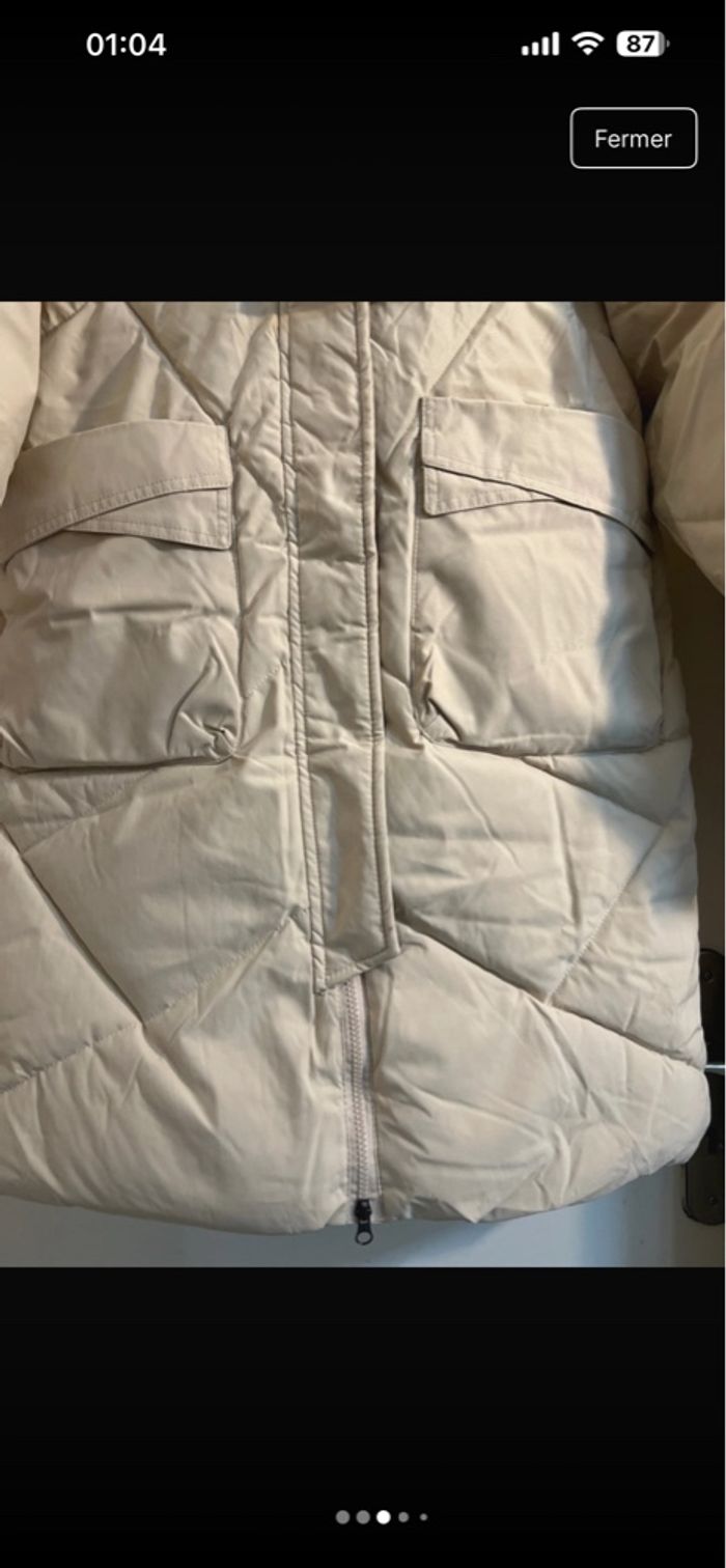 Doudoune beige - photo numéro 3