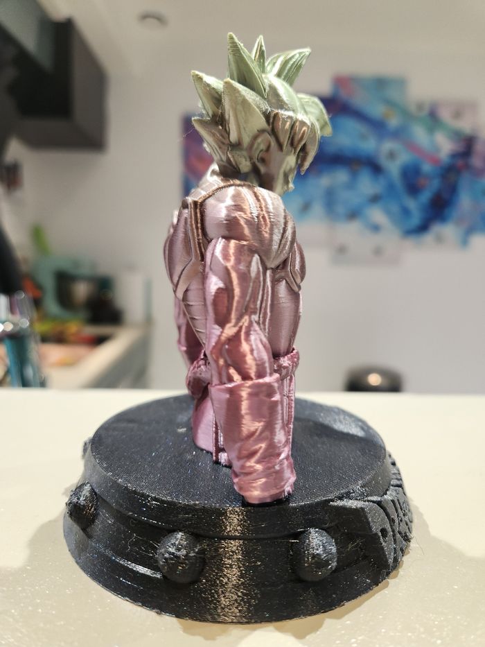 🔥 Figurine Dragon Ball Z – Bardock – Buste collector – Impression 3D - photo numéro 5