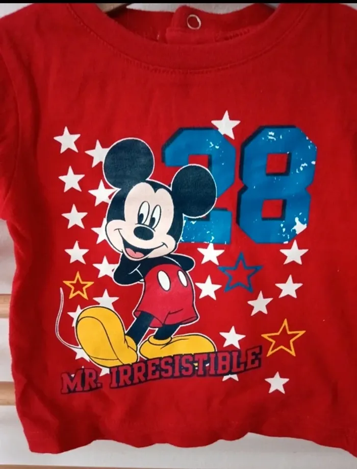 T-shirt manche longue mickey - photo numéro 2