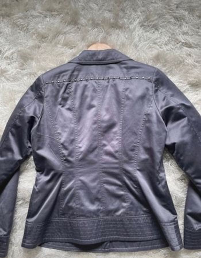 Veste neuve tailleur taupe Anne Weyburn 40 - photo numéro 3