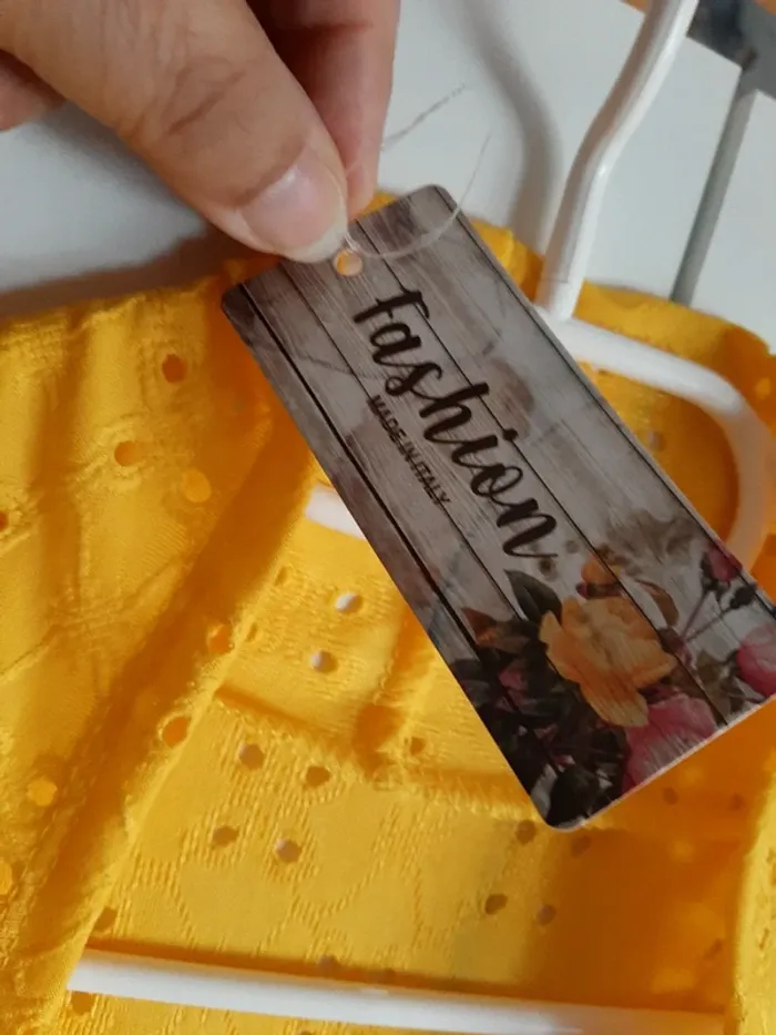 Veste chemise jaune ocre - photo numéro 2