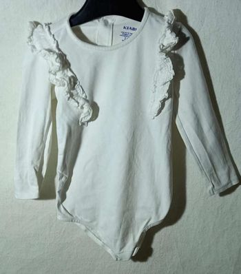 body blanc Kiabi