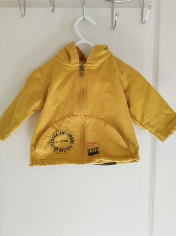 Gilet / sweat zippé garçon  Orchestra– Taille 6 mois