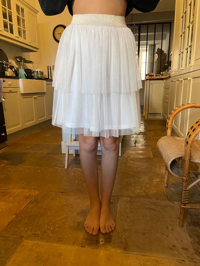 Jupe tutu en tulle crème Vero Moda taille M - photo numéro 10