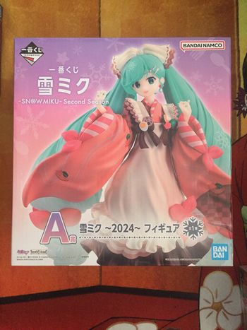 Hatsune Miku Snow Miku 2024 ichiban Kuji figure figurine