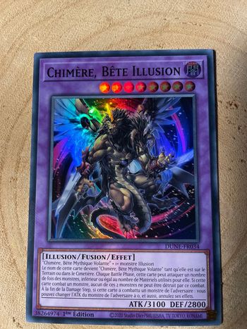 Carte Yu-Gi-Oh! : Chimère, bête illusion - DUNE-FR034