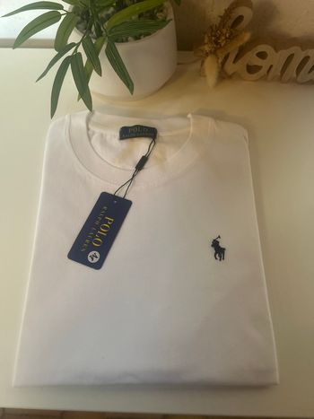 Teeshirt Ralph Lauren blanc neuf 