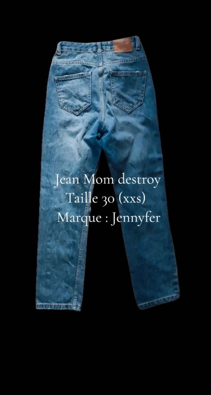 Jean Mom Jennyfer femme - photo numéro 2