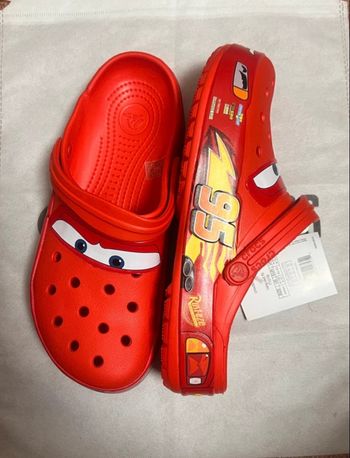 Crocs cars flashmcqueen