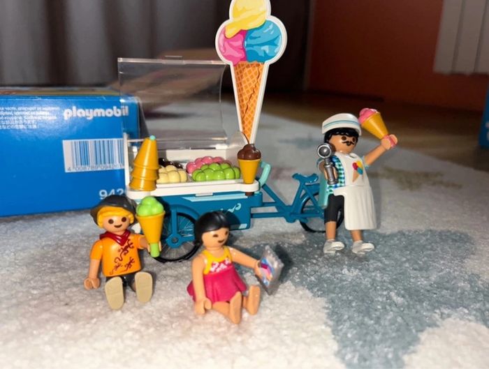 Playmobil marchand de glace - photo numéro 2