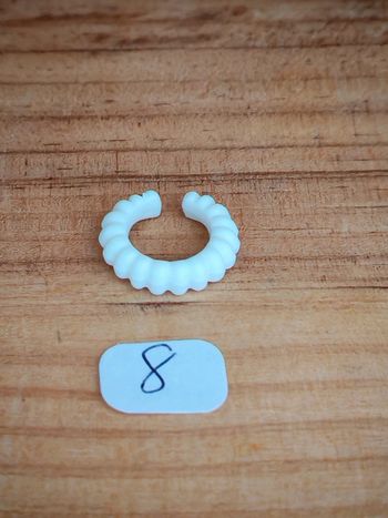 Playmobil vintage col blanc tricot