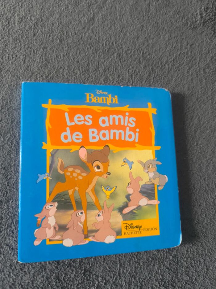 Livre cartonné Les amis de Bambi