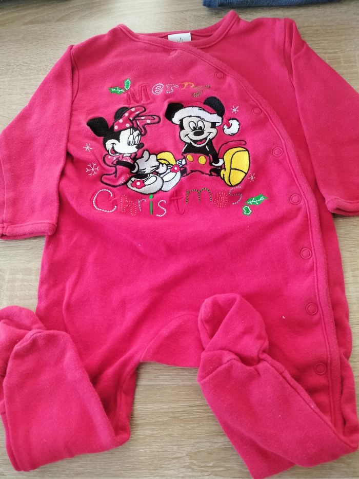 Pyjama Disney Baby Minnie et Mickey 6/9 mois