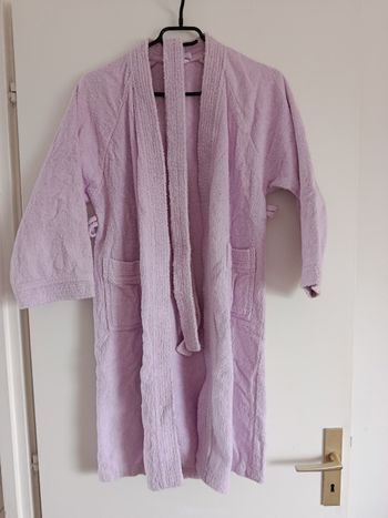 Peignoir violet 3 Suisses 