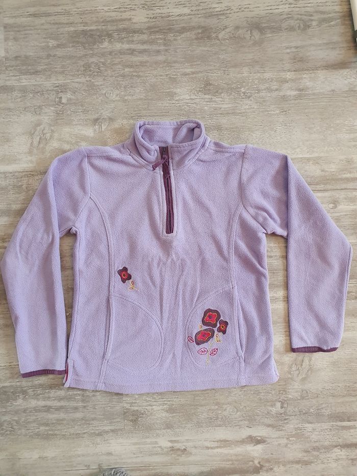Pull hiver mauve