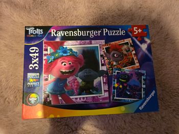 puzzle 3x49 pièces Trolls