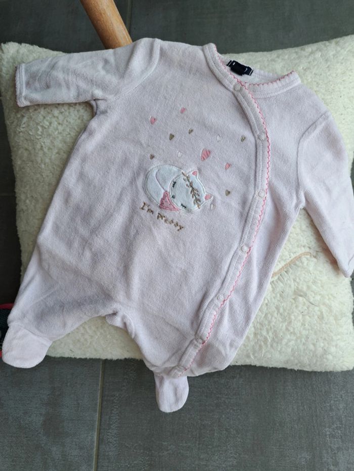 Pyjama chat coeur