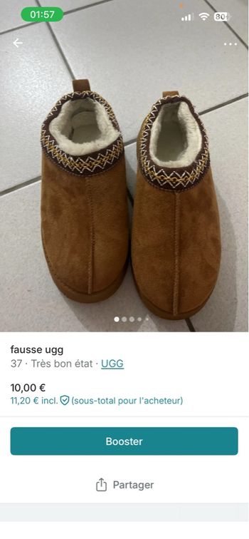 fausse ugg