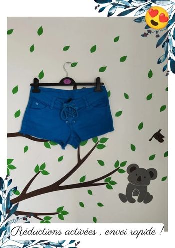 Mini short bleu Undiz S