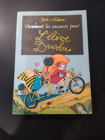 Livre vivement les vacances pour l élève Ducobu