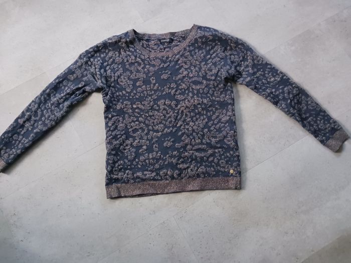 pull marine brillant doré taille S Bonobo - photo numéro 1