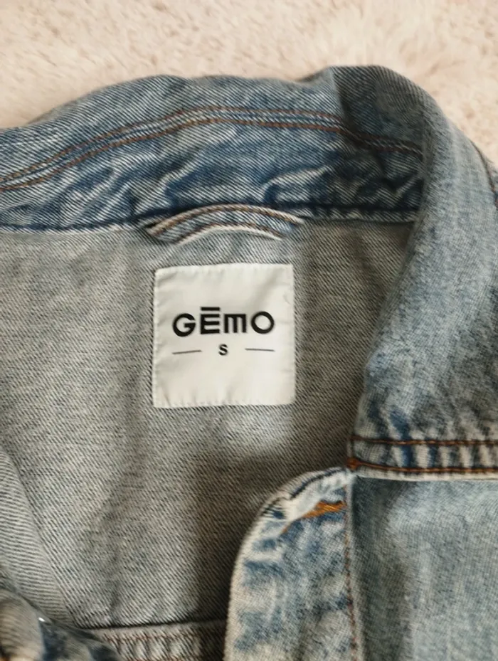 Blouson en jean homme Gémo S - photo numéro 3