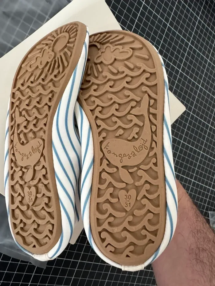 Konges Sloejd Aster Swim Shoes taille 30-31 couleur stripe blue neuves - photo numéro 4