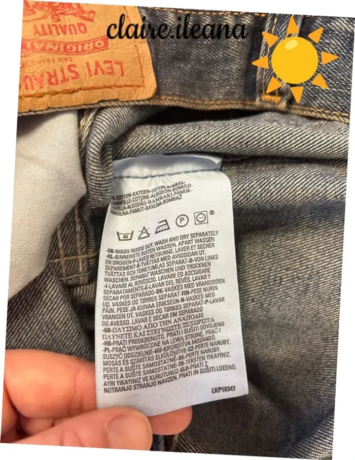 🛑 jeans levi’s femme 🛑T46 - photo numéro 7