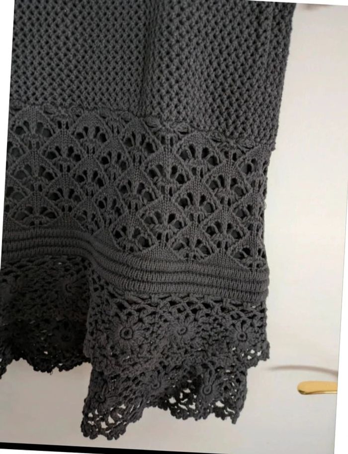 Robe en crochet décolleté carré - photo numéro 2