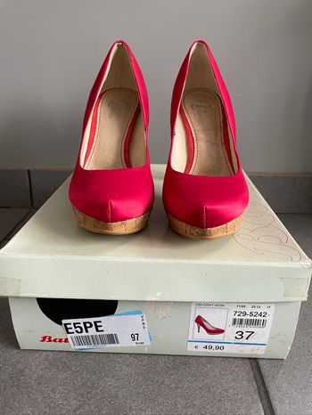 Escarpin Bata rose