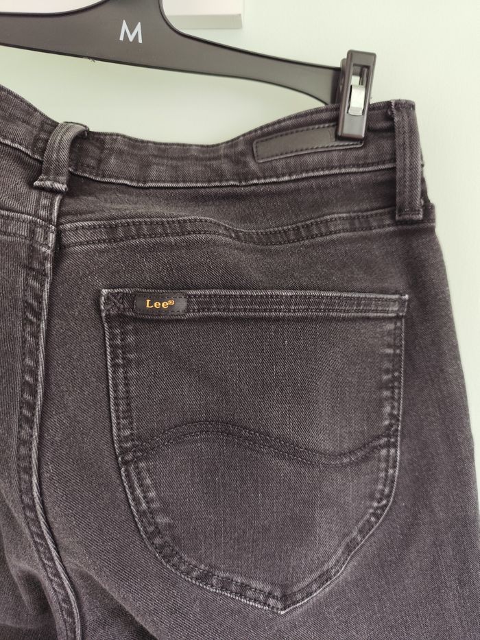 Pantalon jean noir femme Lee - photo numéro 4