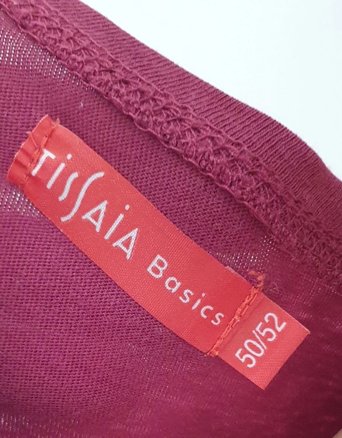 💜 Tee-shirt MC  50/52 6XL Tissaia #emyfleury_52femme - photo numéro 3
