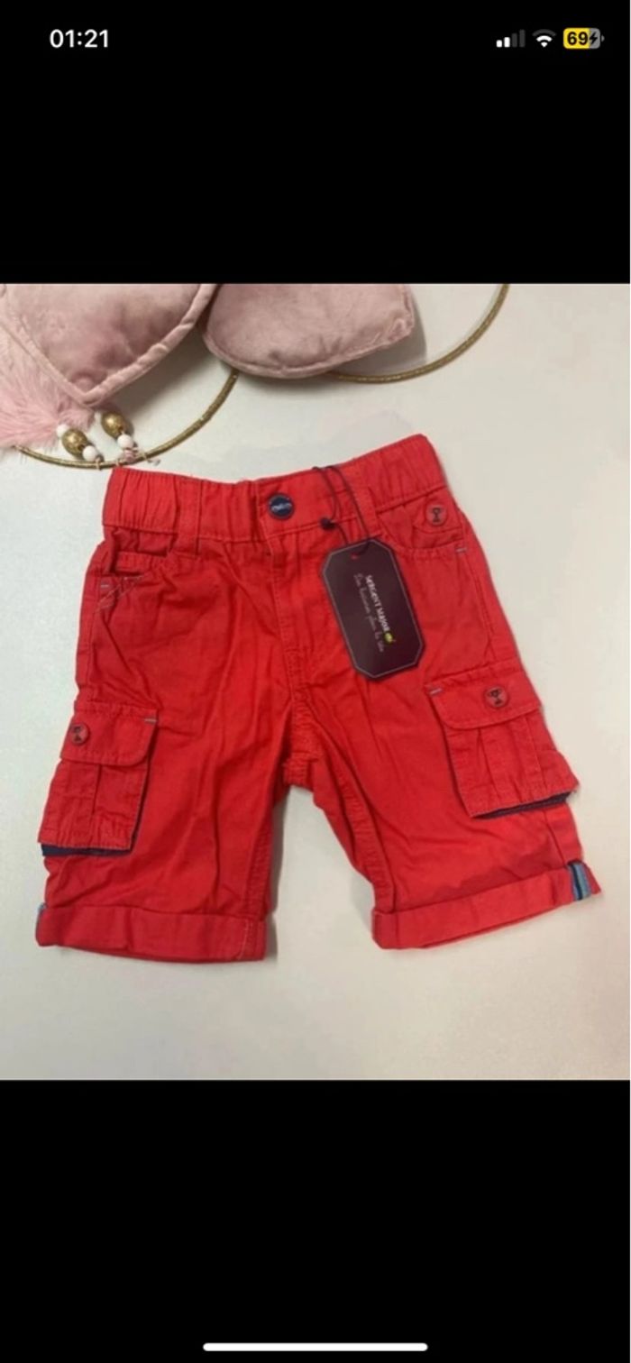 Short garçon - neuf - Sergent Major - Taille 3 ans