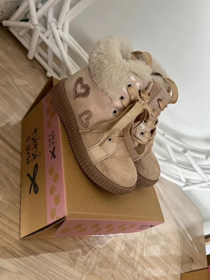 Mi botte fourré pointure 26