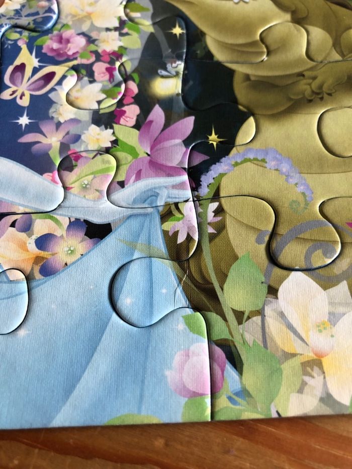 2 puzzles 20 pièces La princesse et la grenouille - photo numéro 10