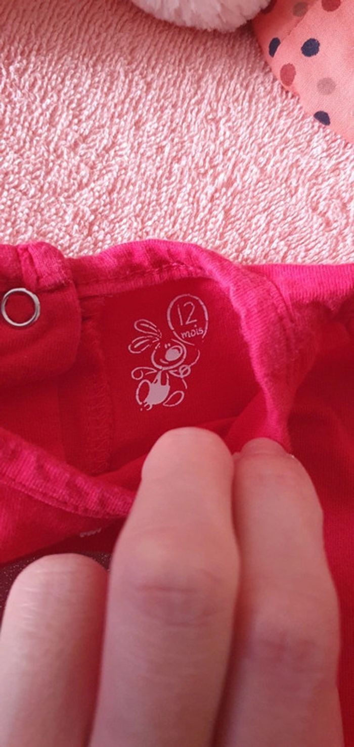 Tee-shirt à manches longues taille 12 mois - photo numéro 2