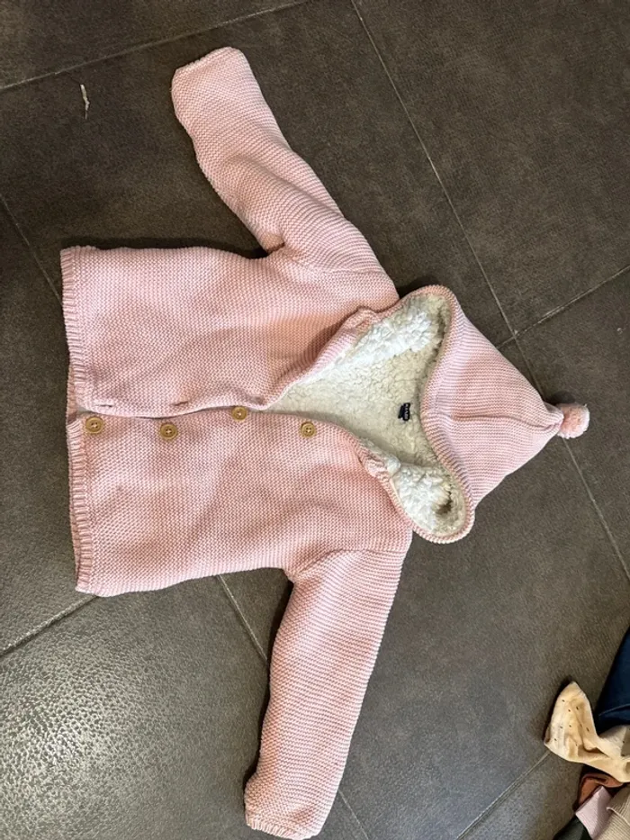 Gilet chaud fille