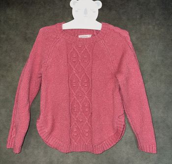 Pull rose tricoté Marque Orchestra, Taille 4 ans