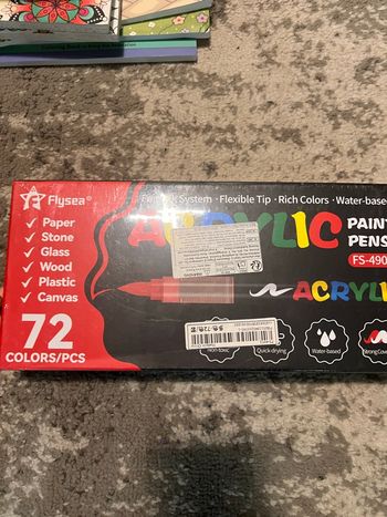 Feutres acrylique flysea 