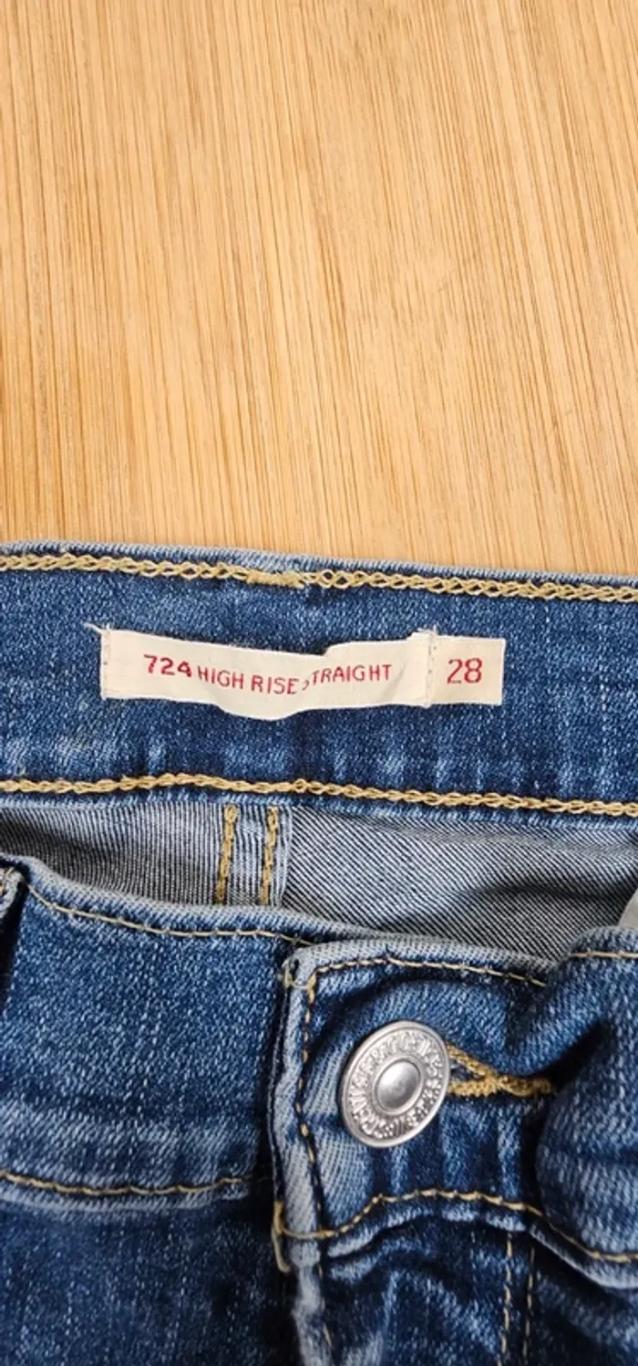 Levi's droit T:38 + 1 patch offerts - photo numéro 10