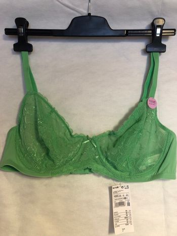 Soutiens-gorge vert femme 100C