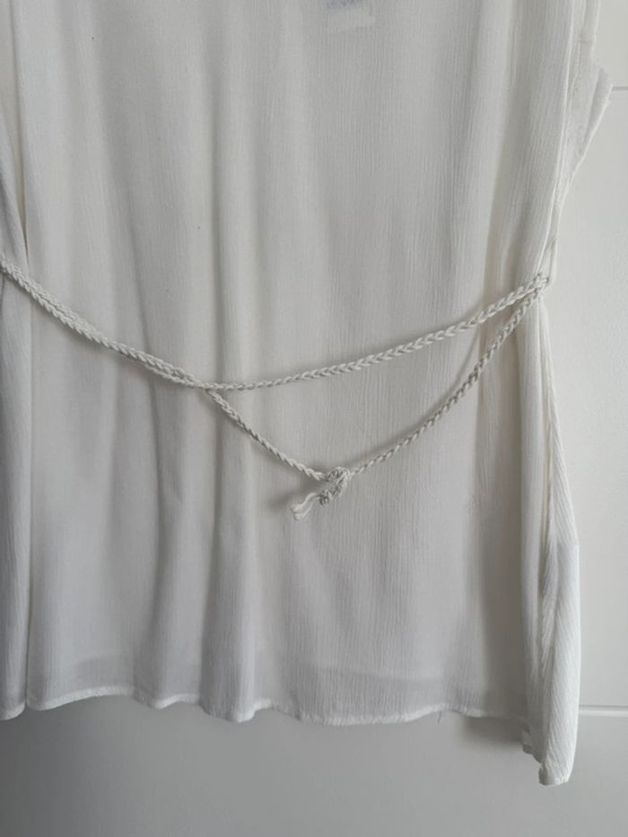 Haut t-shirt fluide blouse camicia blusa Camicetta camisa top crochet Ricamo topje Tanktop pimkie - photo numéro 3