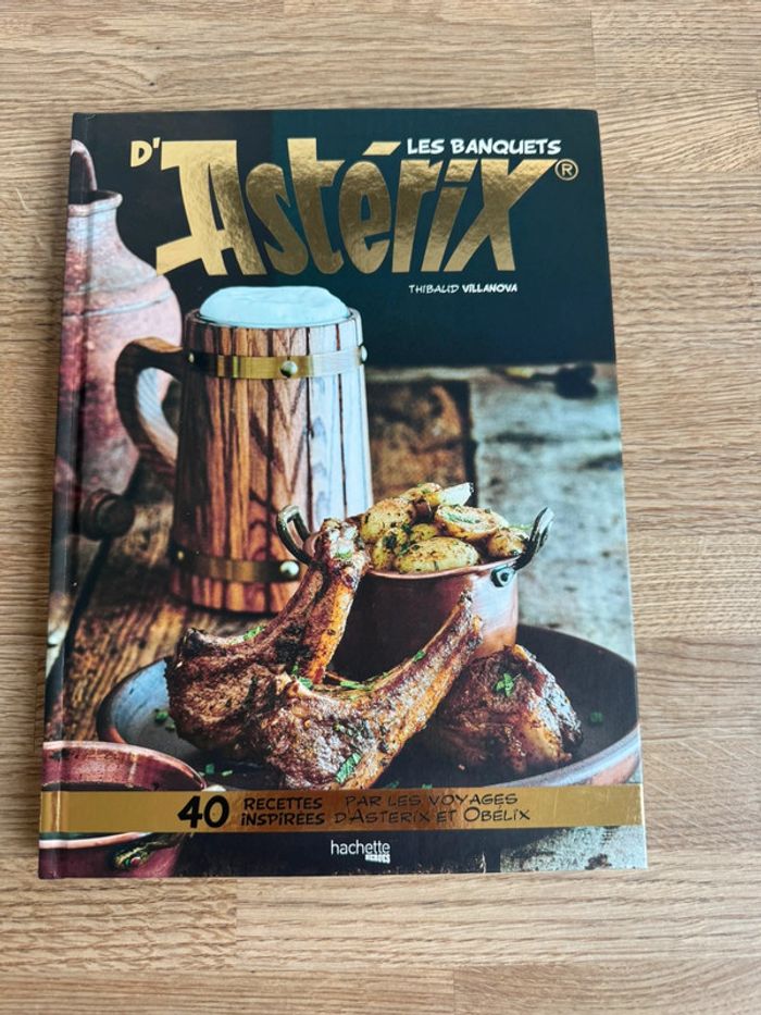Livre de recettes les banquets d’Asterix
