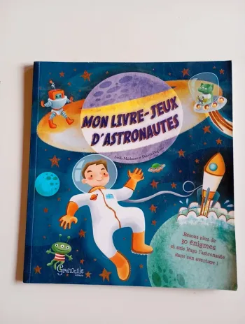 Mon livre-jeux d'astronautes