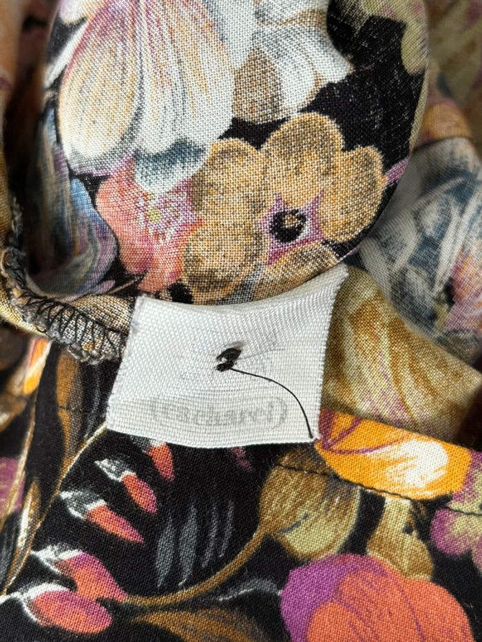 Chemise vintage Cacharel imprimé floral - photo numéro 7