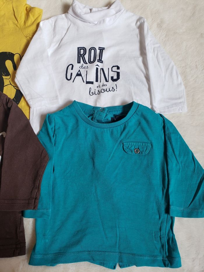 T-shirts manches longues 3 mois - photo numéro 3