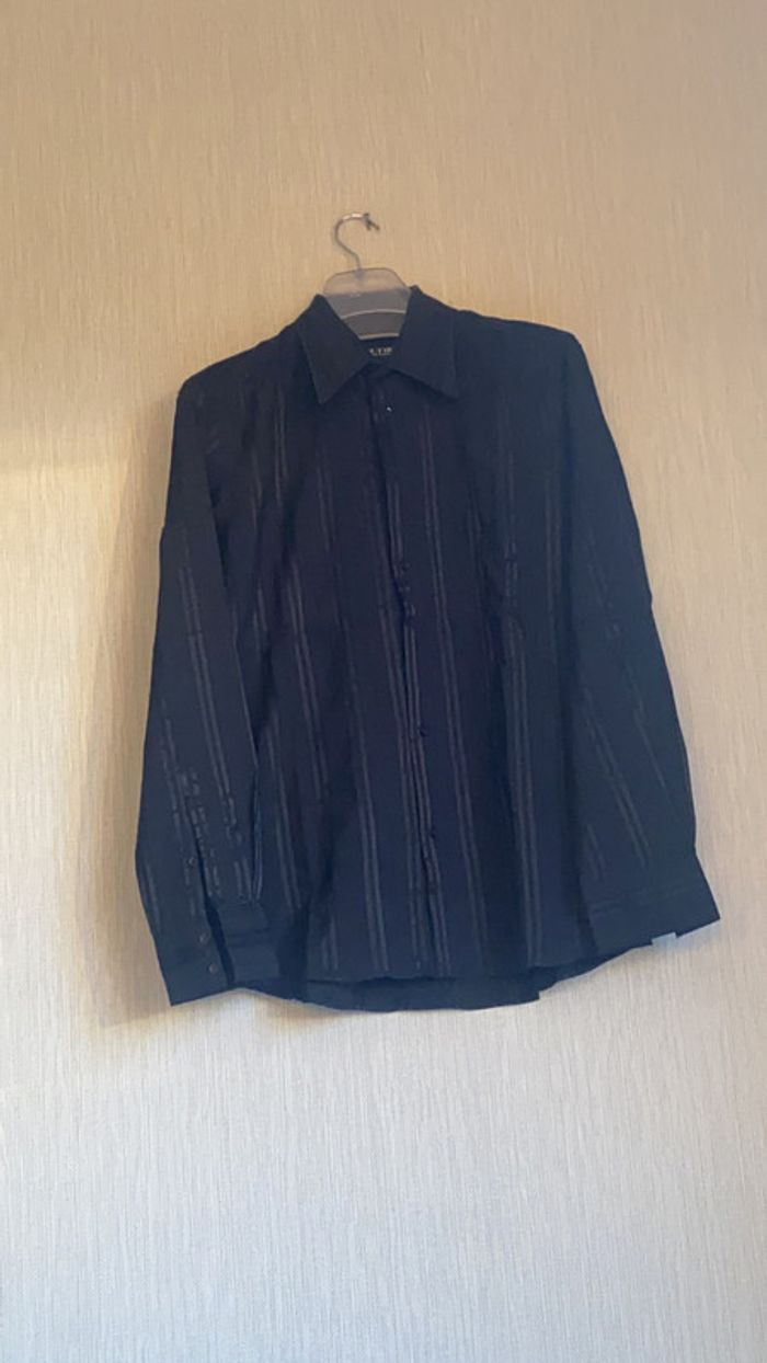 Chemise noire Armand Thiery