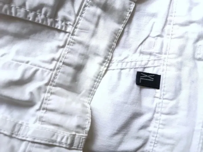 Pantalon blanc à pince coupe slim ,taille haute,extensible,marque Cimarron - photo numéro 11