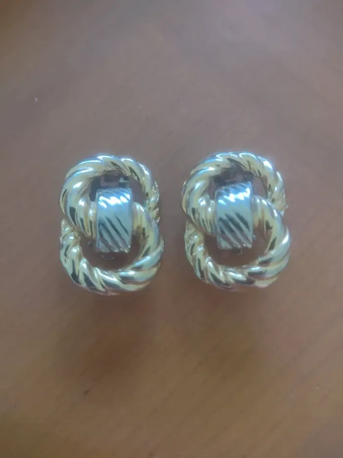 Boucle d'oreille clips vintage