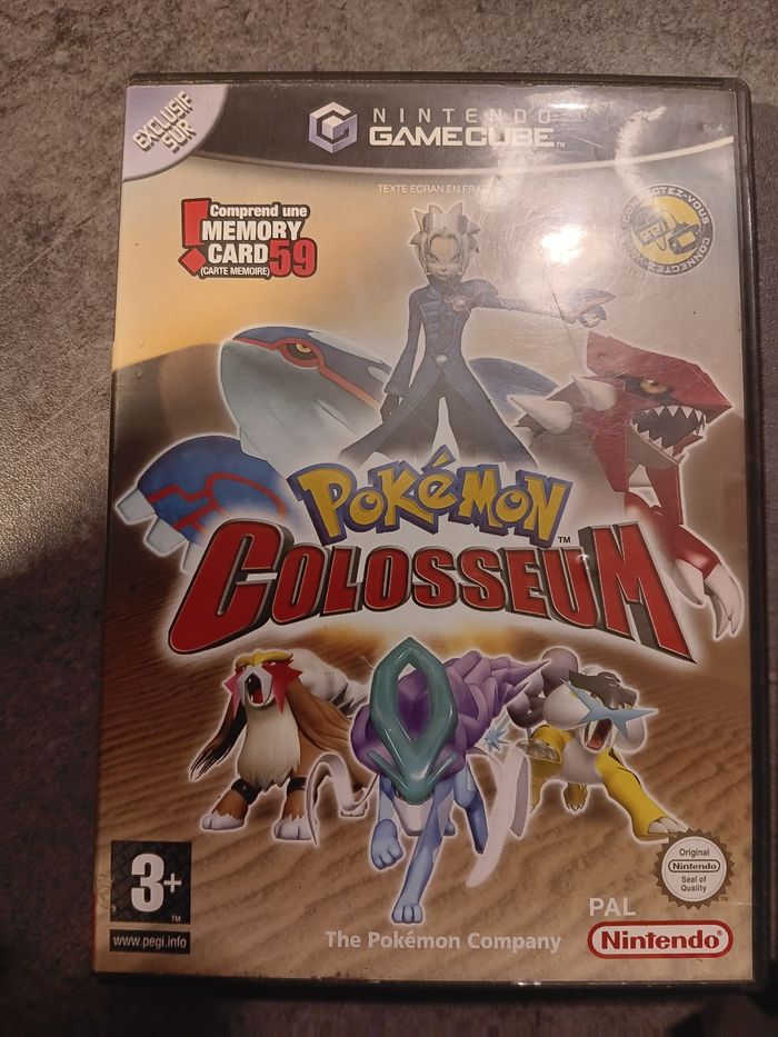 Pokémon colosseum gamecube fr